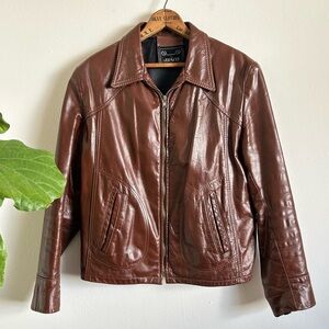 Vintage Arsco Leather Moto Jacket